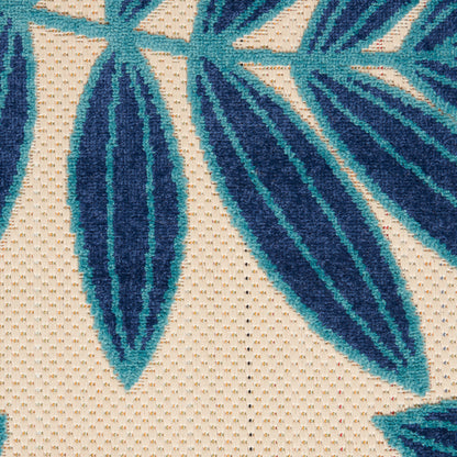 Nourison Home Aloha  Navy  Contemporary