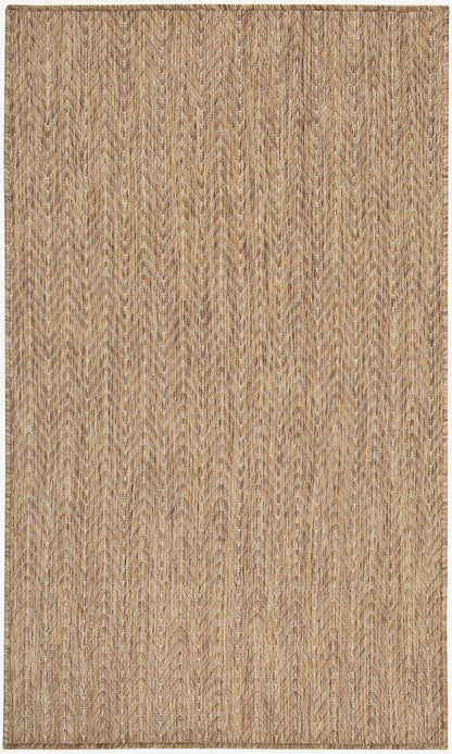 Nourison Home Horizon Indoor/Outdoor HOZ02 Natural Contemporary Power-loomed Rug