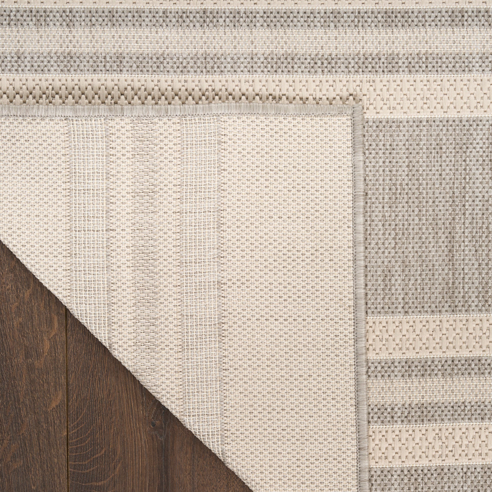 Nourison Home Horizon Indoor/Outdoor  Grey  Contemporary