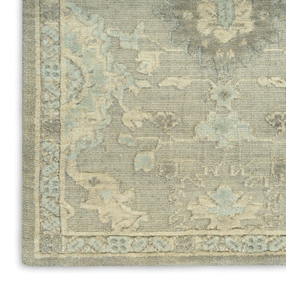 Nourison Home Ravello  Grey Blue  Traditional
