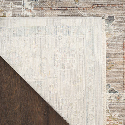 Nourison Home Antique Fusion  Ivory Multicolor  Traditional