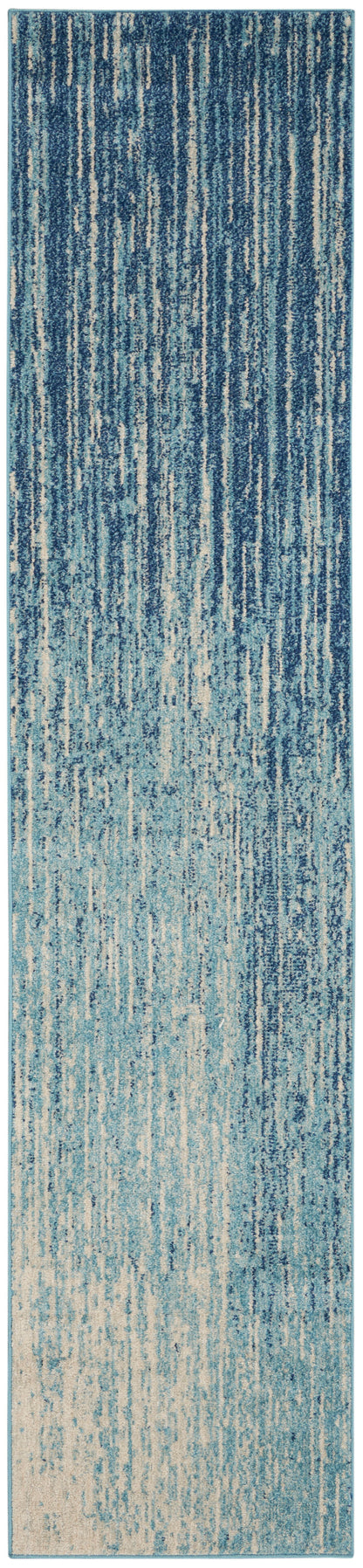 Nourison Home Passion PSN09 Navy Light Blue Contemporary Power-loomed Rugs
