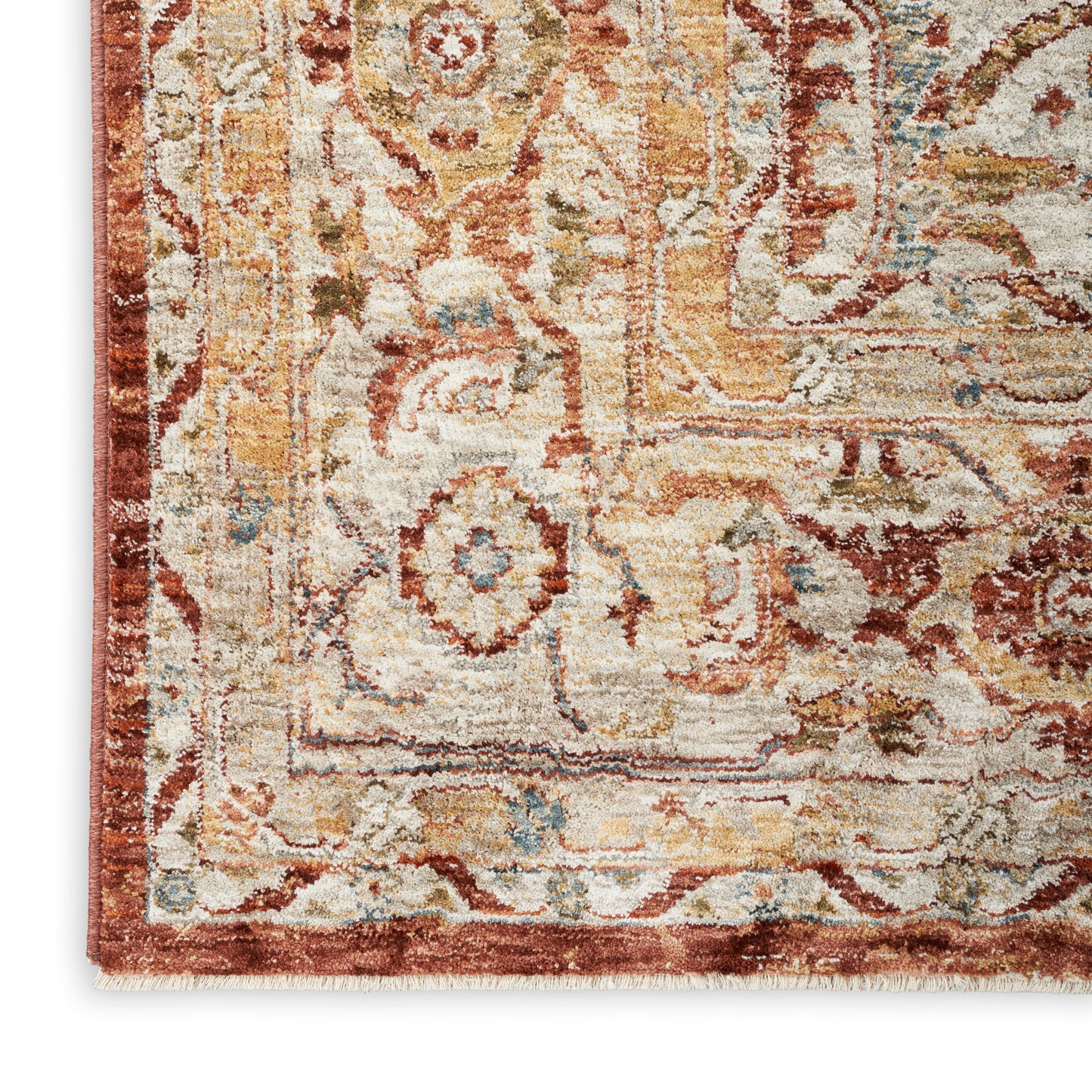 Nourison Home Sahar  Rust  Traditional