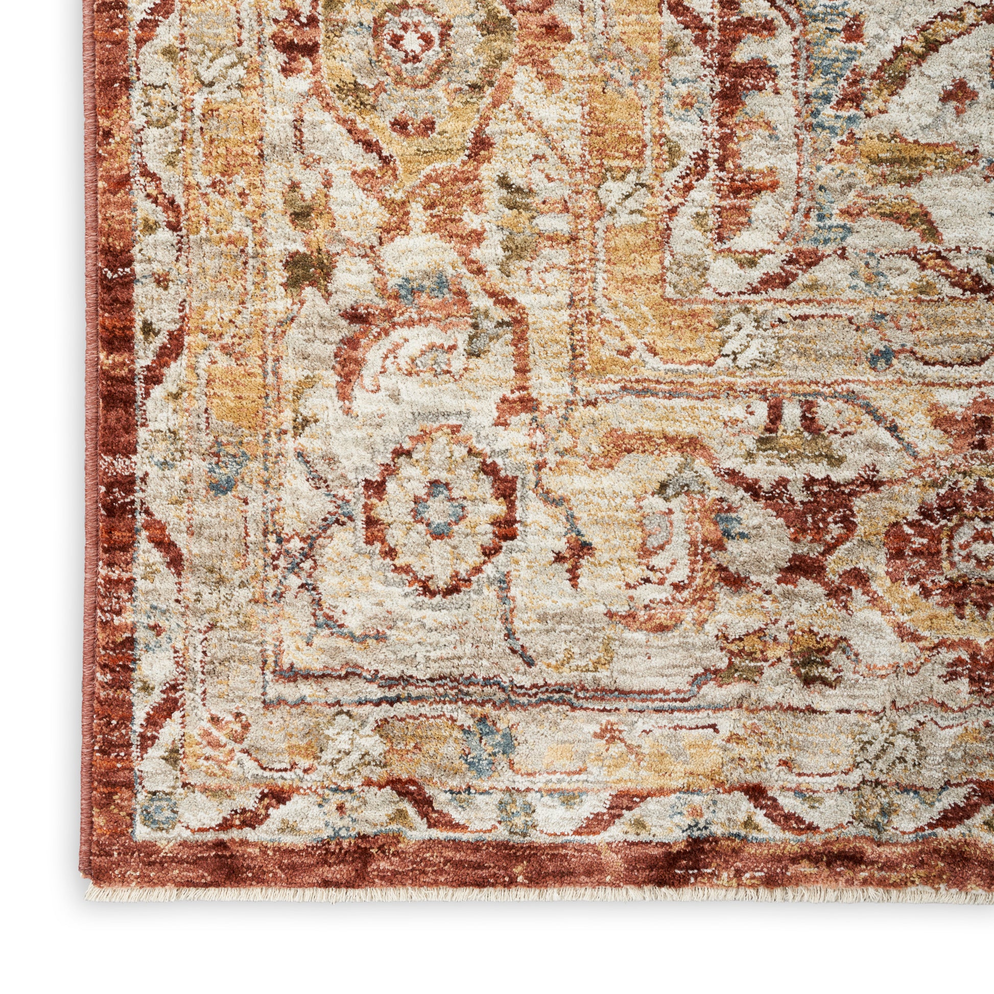 Nourison Home Sahar  Rust  Traditional