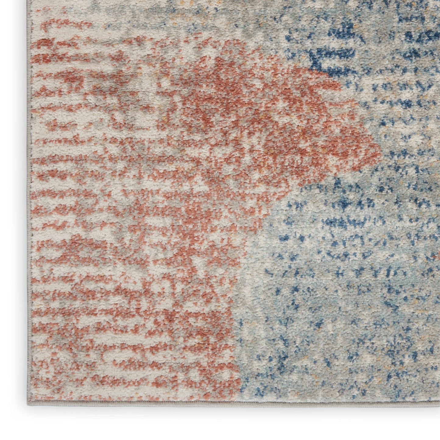 Nourison Home Quarry  Ivory Multicolor  Contemporary