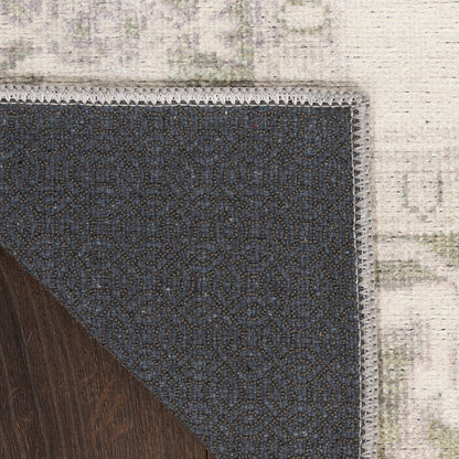 Nourison Home Vintage Washables  Green  Traditional