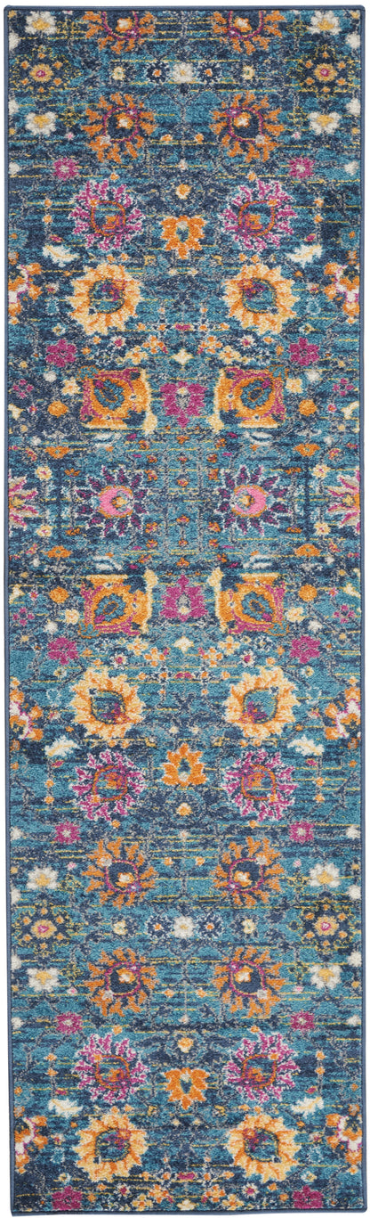 Nourison Home Passion PSN01 Denim Transitional Power-loomed Rugs