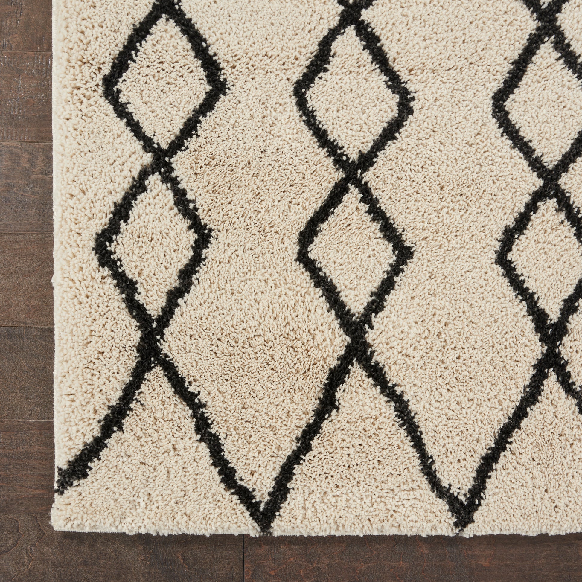 Nourison Home Martil  Ivory Charcoal  Contemporary