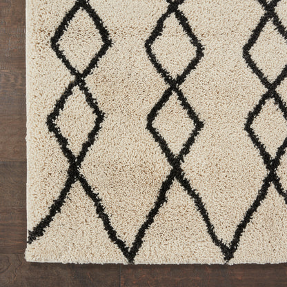 Nourison Home Martil  Ivory Charcoal  Contemporary