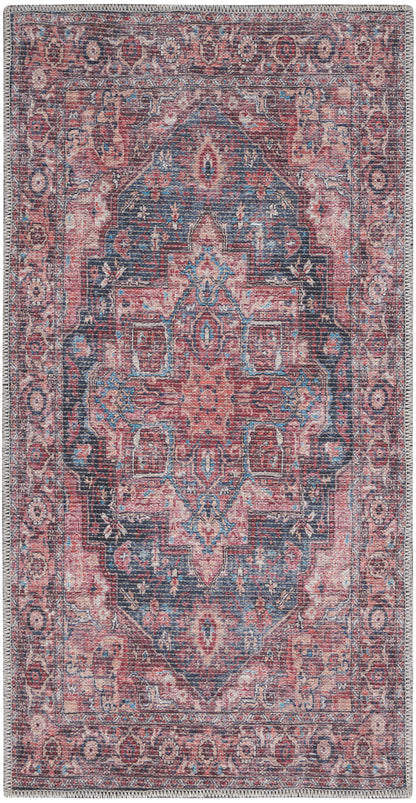 Nourison Home New Concept Washables SR101 Multicolor Traditional Machine Woven Rug
