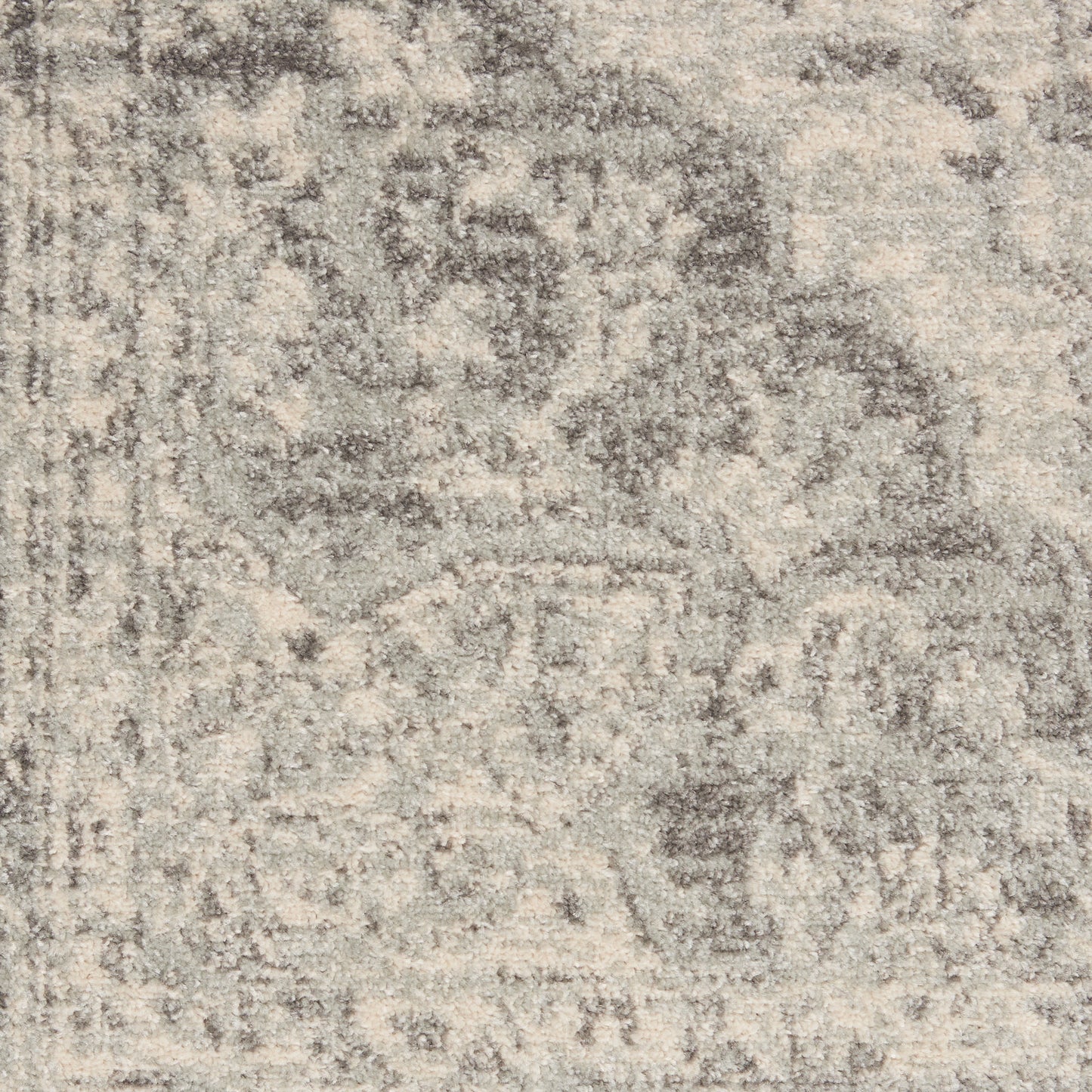 Nourison Home Tranquil  Ivory Grey  Traditional