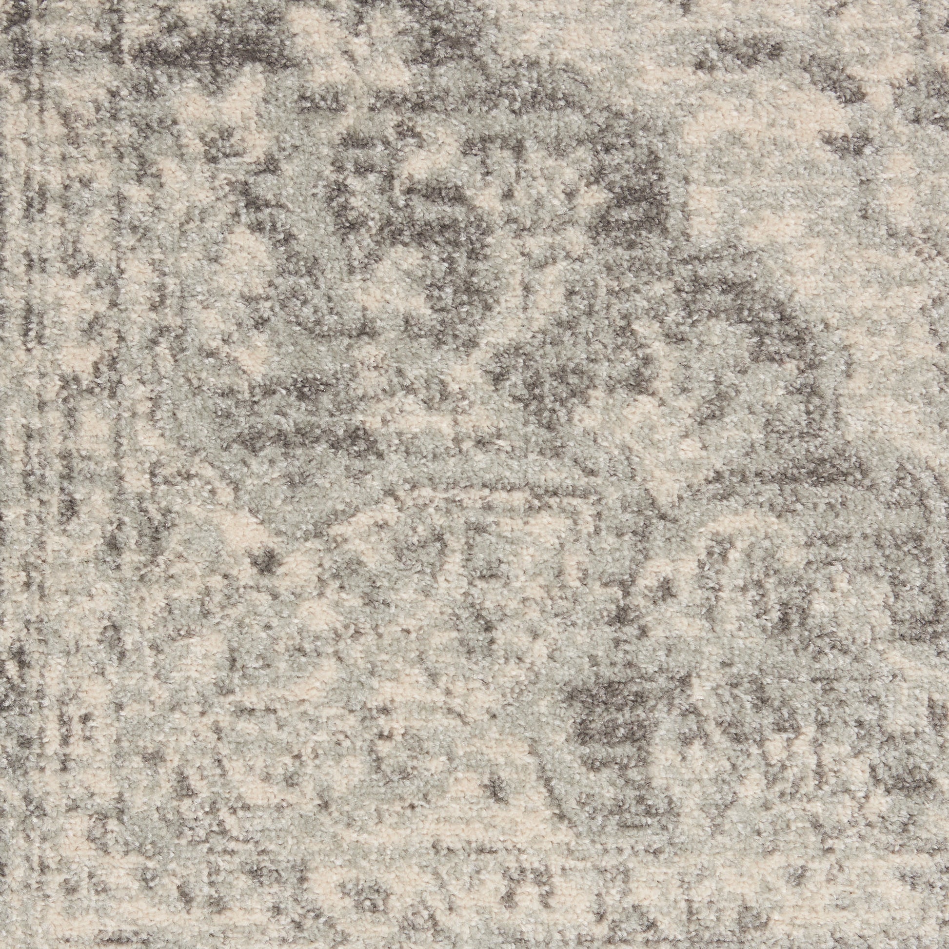 Nourison Home Tranquil  Ivory Grey  Traditional