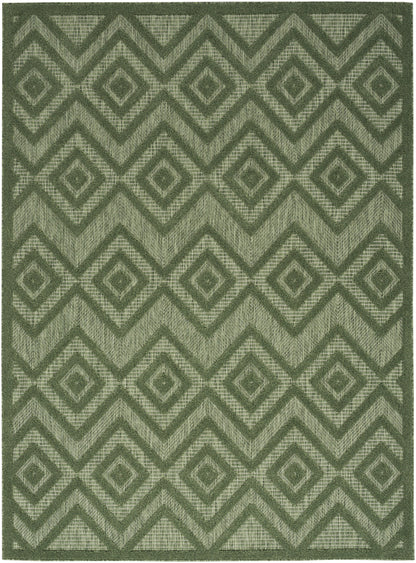 Nourison Home Versatile NRV01 Green Contemporary Flat Weave Rug