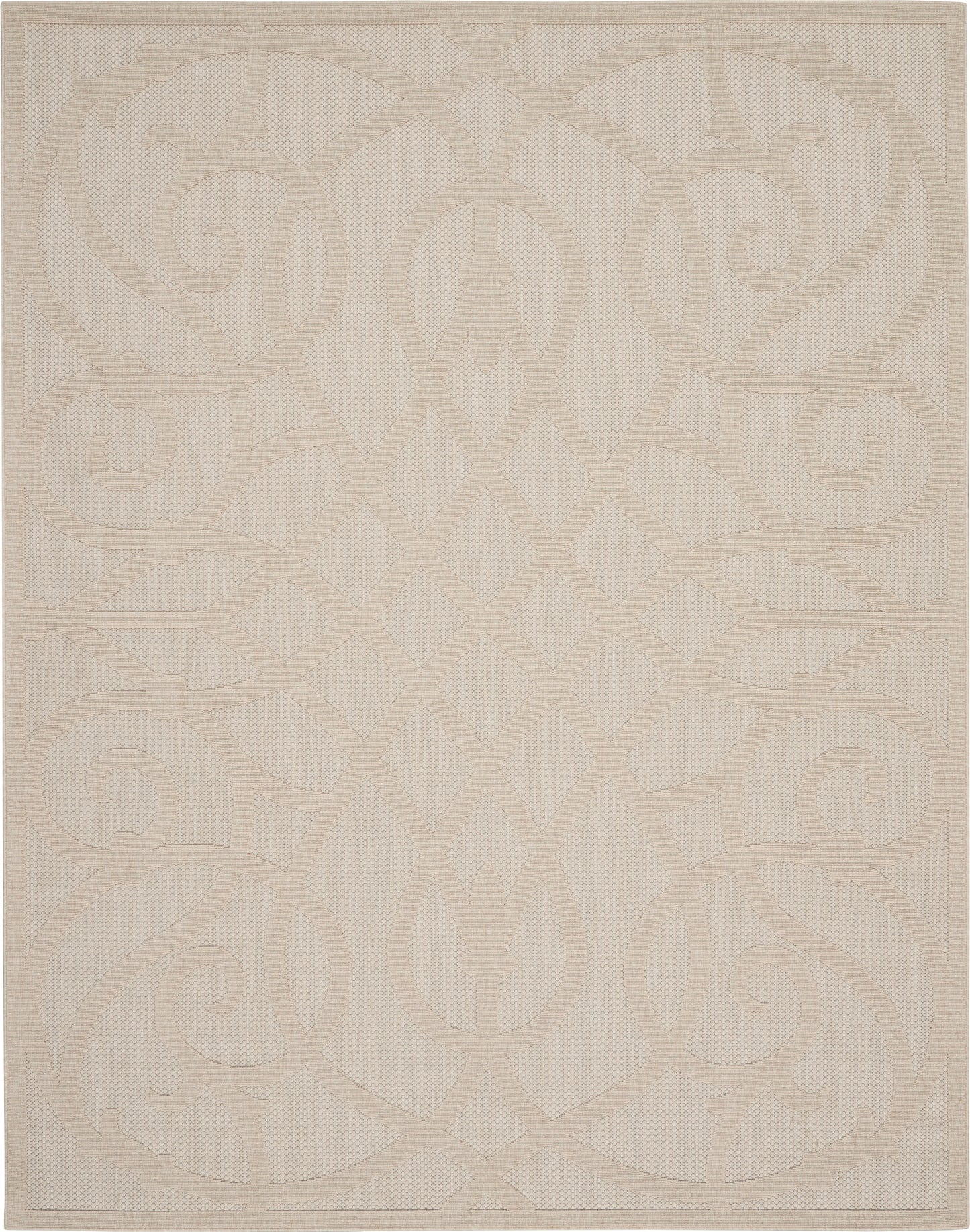 Nourison Home Cozumel CZM04 Cream Contemporary Power-loomed Rug