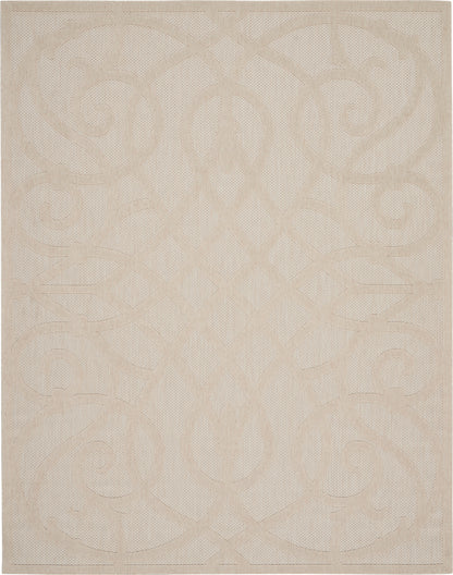 Nourison Home Cozumel CZM04 Cream Contemporary Power-loomed Rug