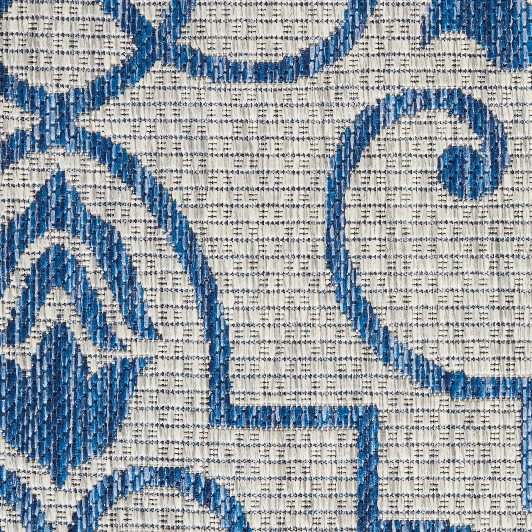 Nourison Home Country Side  Ivory Blue  Transitional