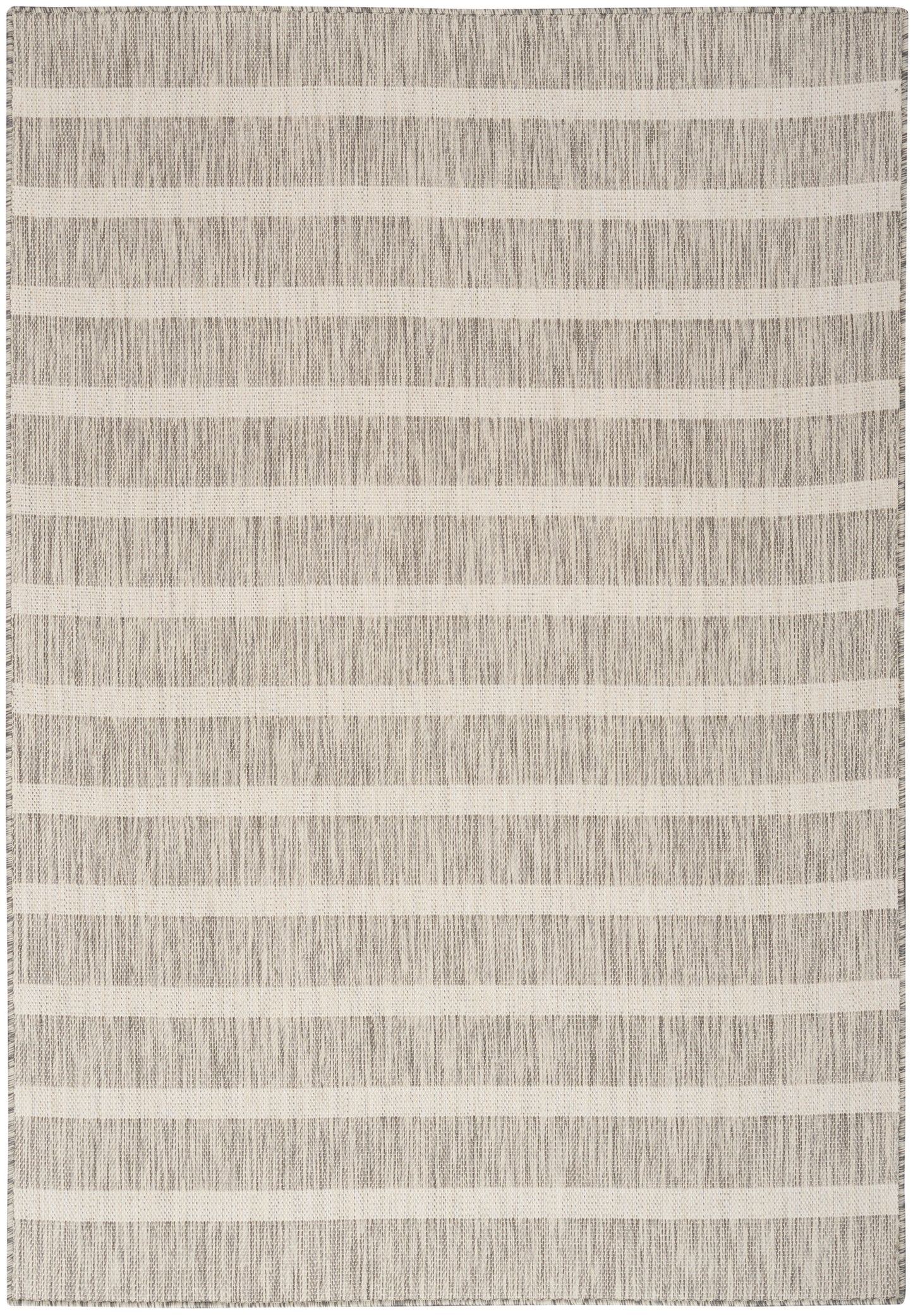 Nourison Home Positano POS03 Grey Ivory Contemporary Power-loomed Rug