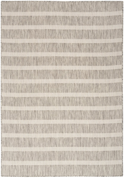 Nourison Home Positano POS03 Grey Ivory Contemporary Power-loomed Rug