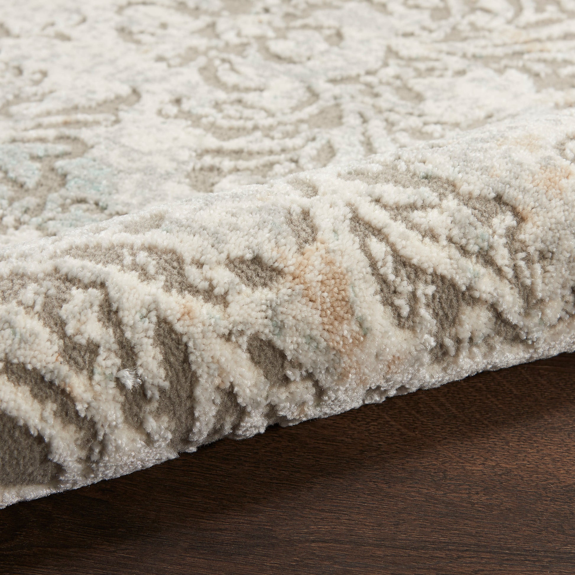 Nourison Home Marmara  Grey Ivory  Contemporary