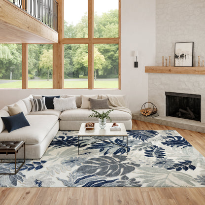 Nourison Home Suncoast  Blue  Contemporary