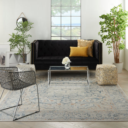 Nourison Home Malta  Ivory Grey  Traditional