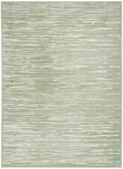 Nourison Home Care Free  Green  Contemporary