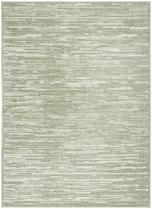 Nourison Home Care Free  Green  Contemporary