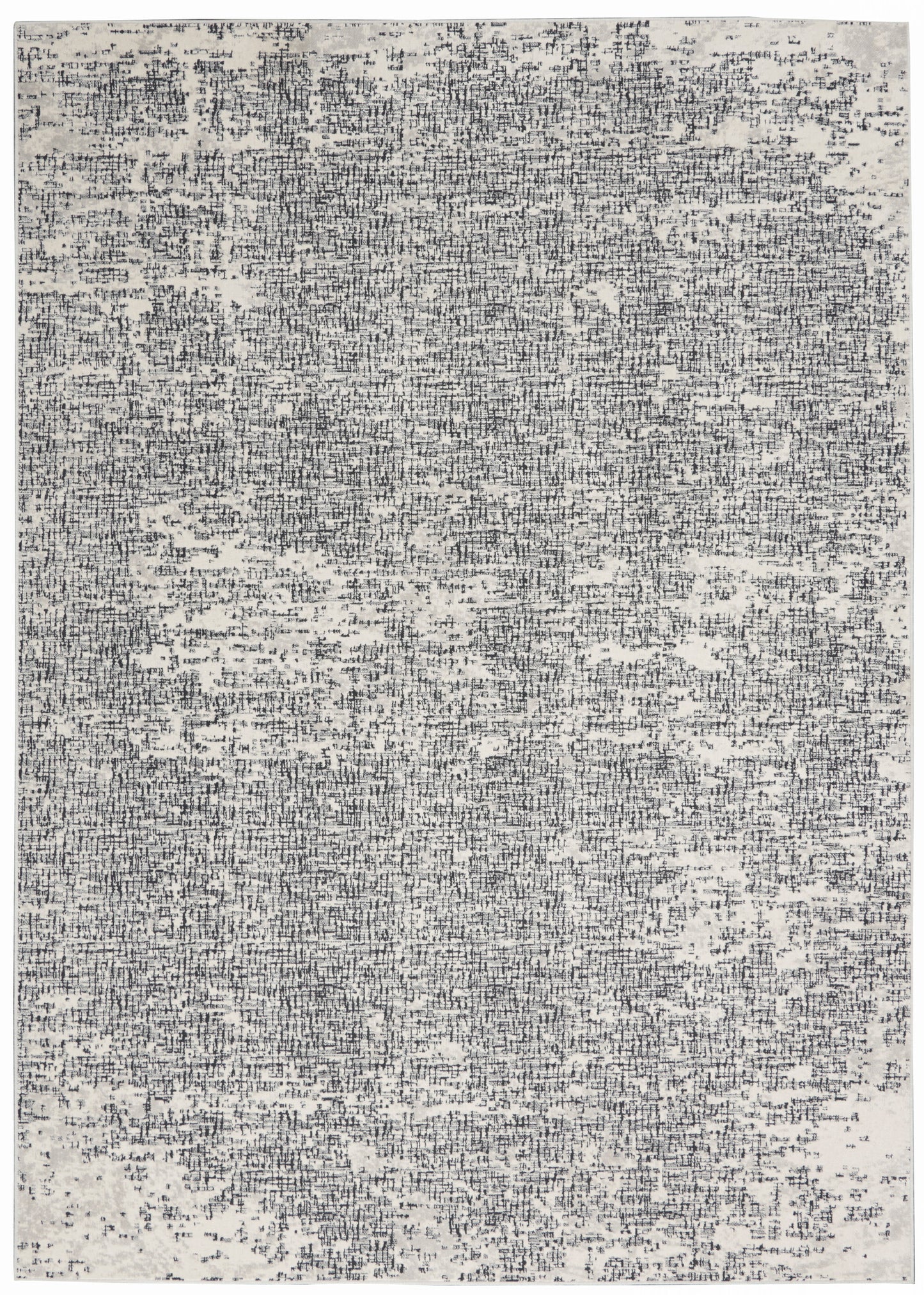 Calvin Klein CK970 Vapor CK971 Ivory Black Contemporary Power-loomed Rug