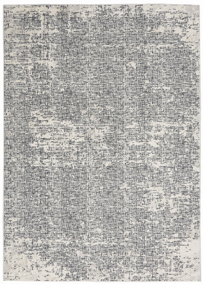 Calvin Klein CK970 Vapor CK971 Ivory Black Contemporary Power-loomed Rug
