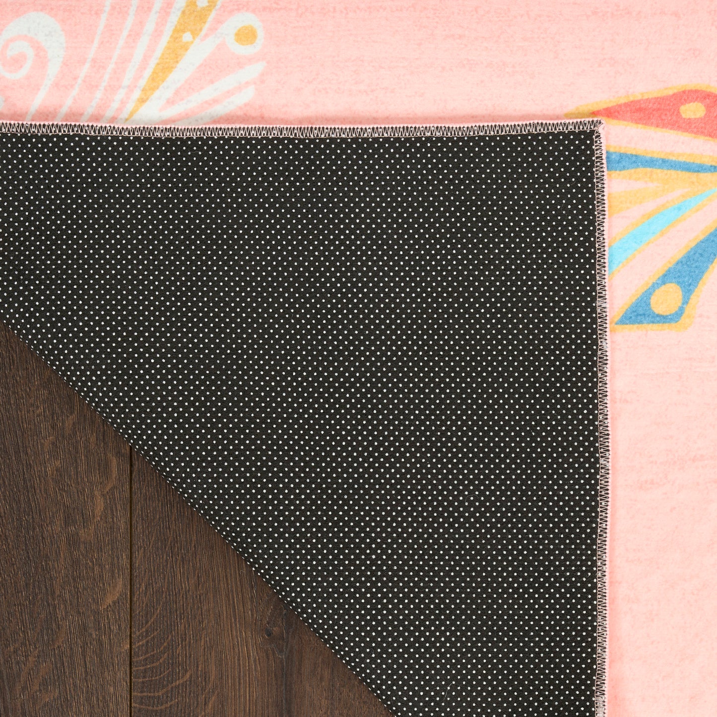 Nourison Home Imagination  Pink Multicolor  Contemporary