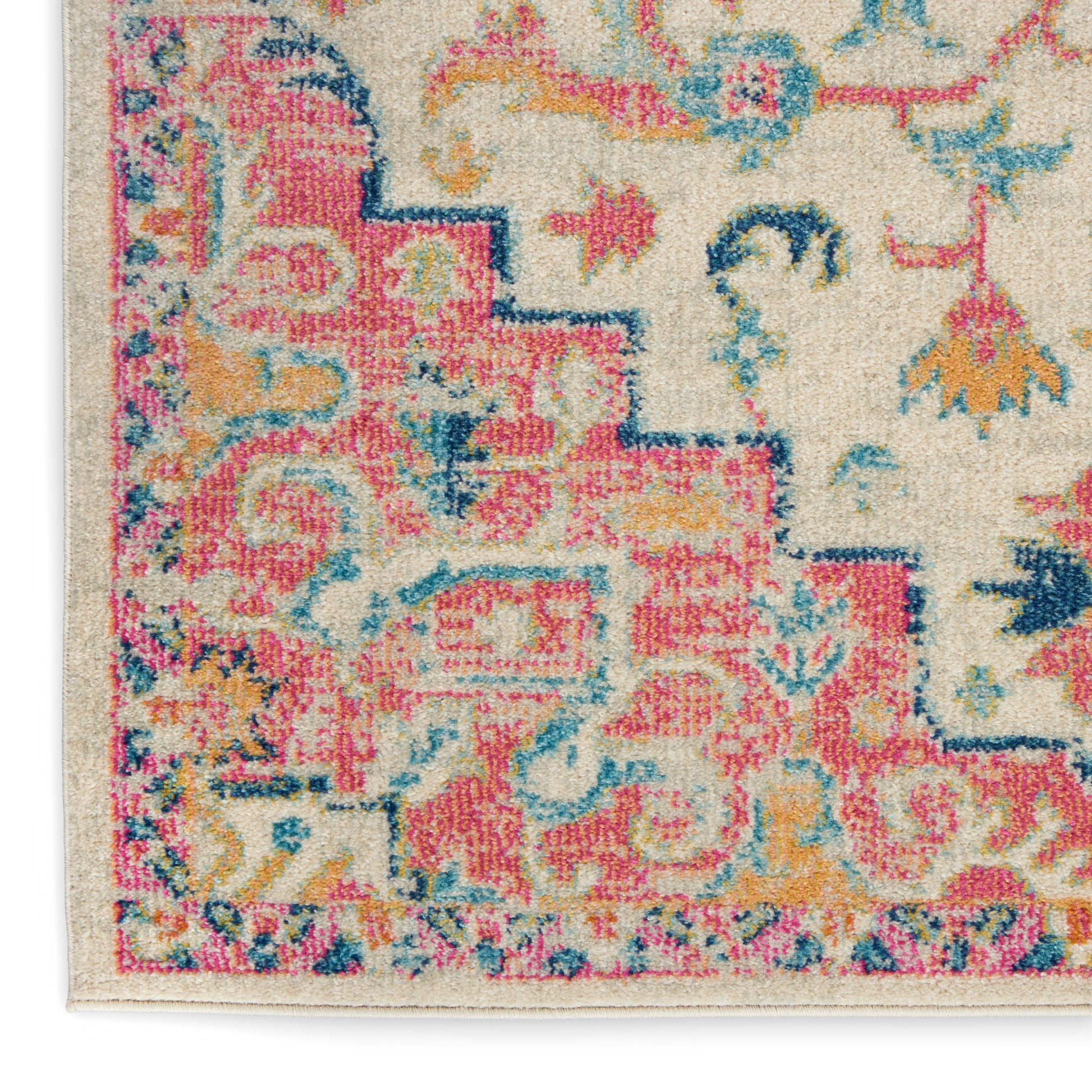Nourison Home Passion  Ivory Pink  Transitional