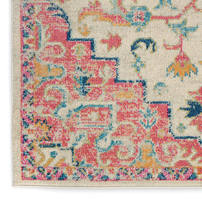Nourison Home Passion  Ivory Pink  Transitional