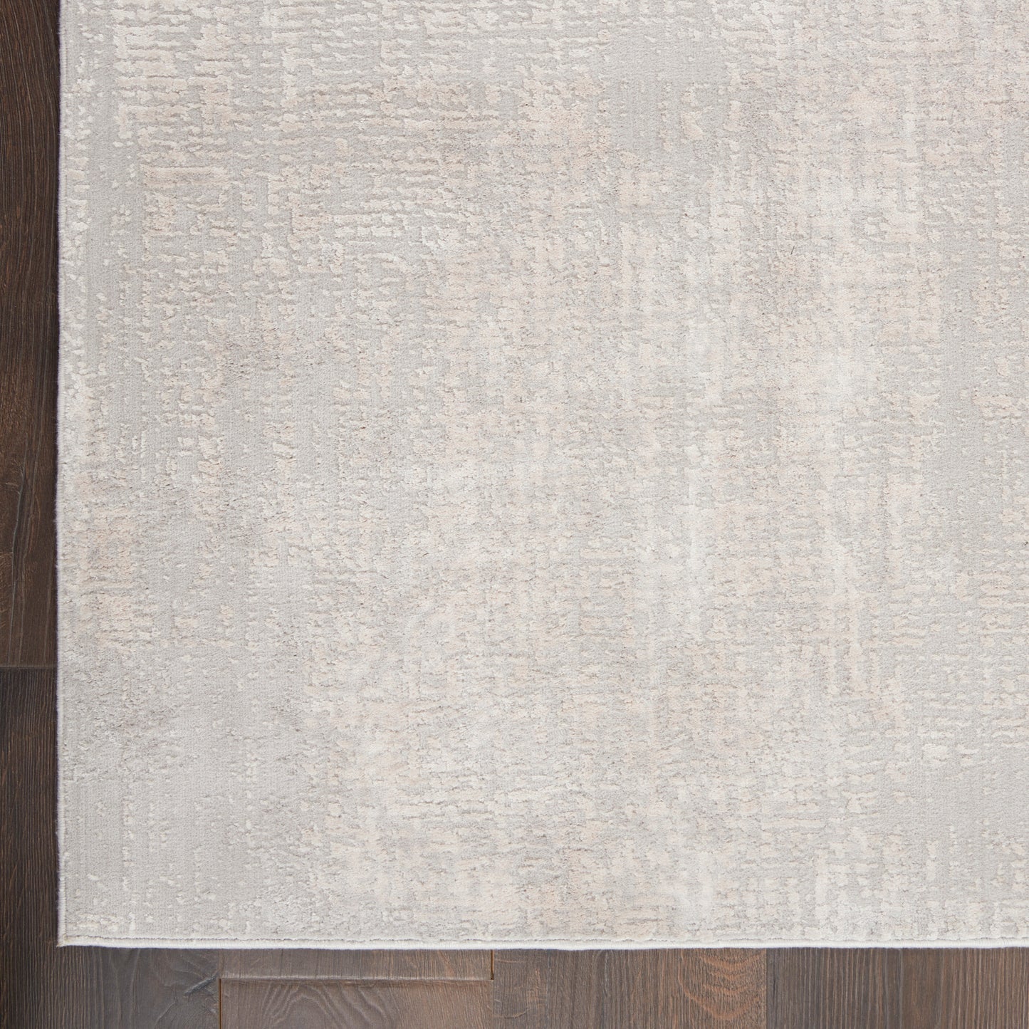 Nourison Home Silky Textures  Ivory Grey  Contemporary