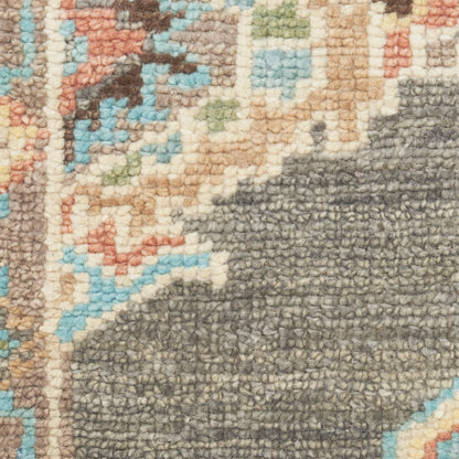 Nourison Home Odessa  Dark Grey Multicolor  Traditional