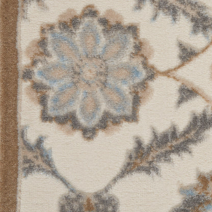 Nourison Home Grand Villa  Cream  Transitional