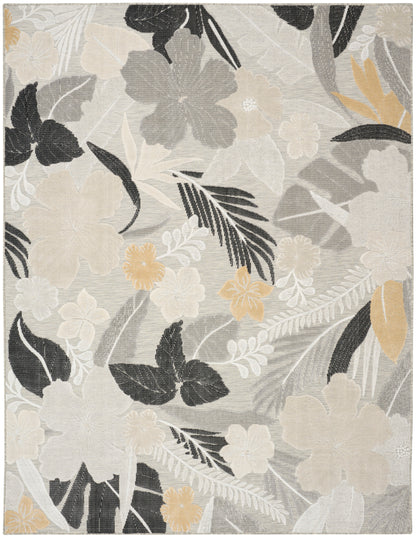 Nourison Home Suncoast SNC01 Grey Contemporary Machine Woven Rug