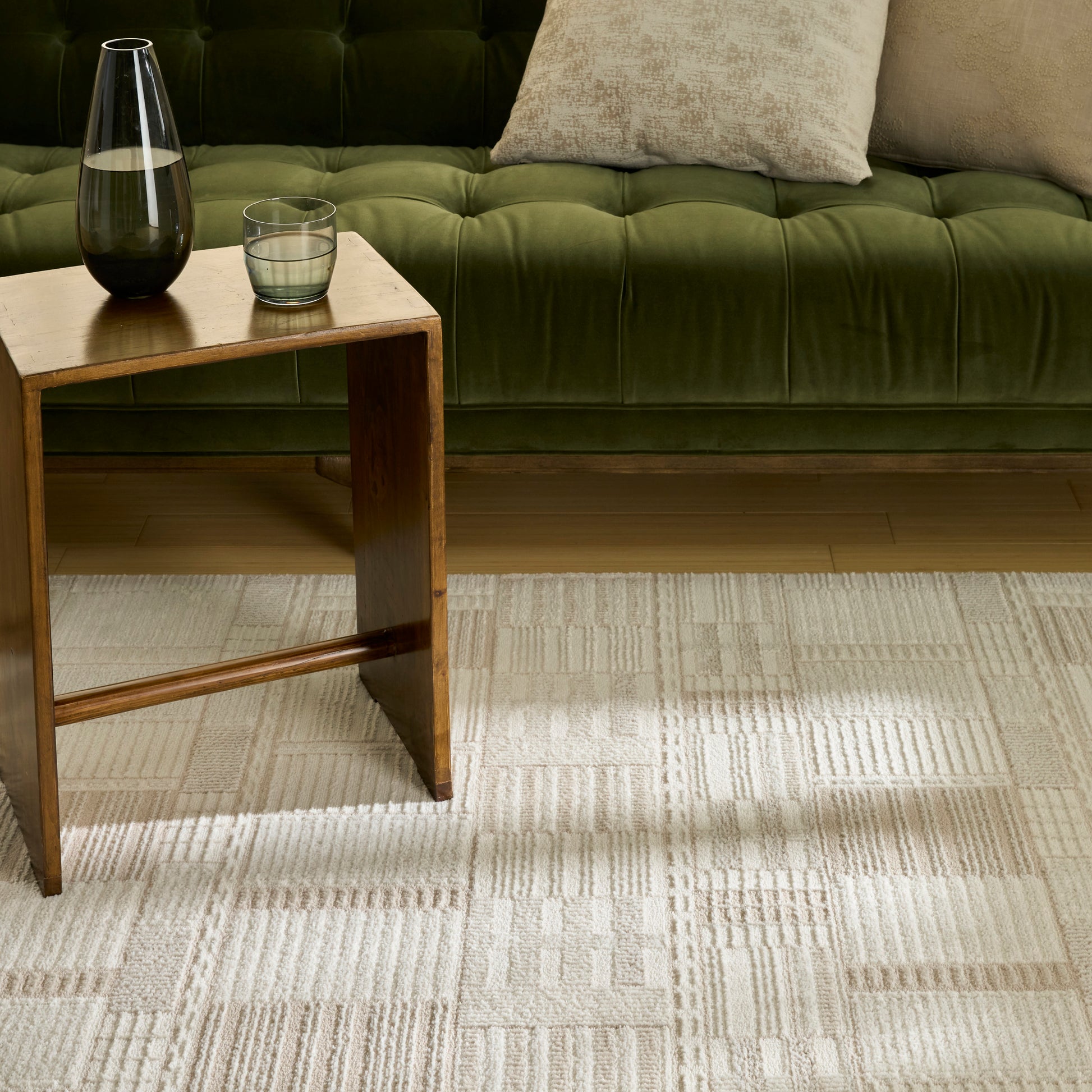 Nourison Home Nordic  Ivory Beige  Contemporary