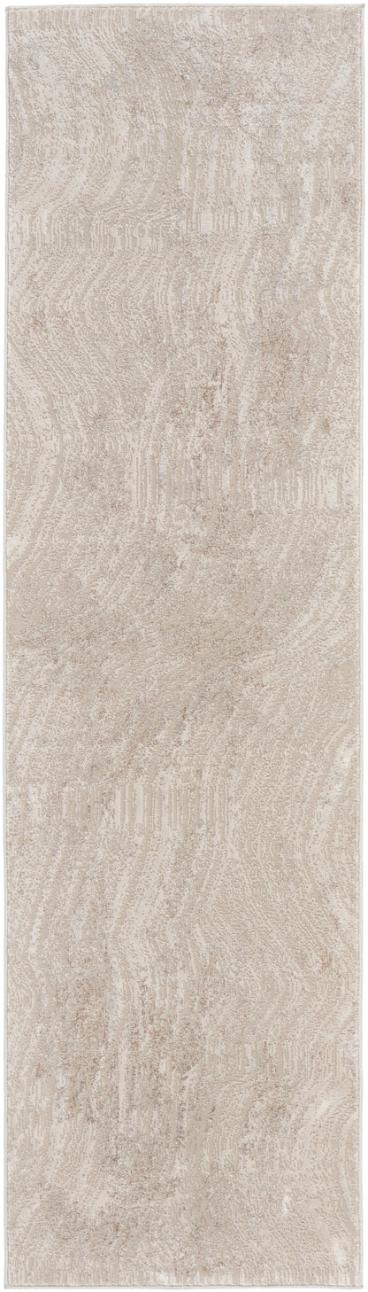 Calvin Klein CK024 Irradiant IRR04 Silver Grey Contemporary Power-loomed Rug