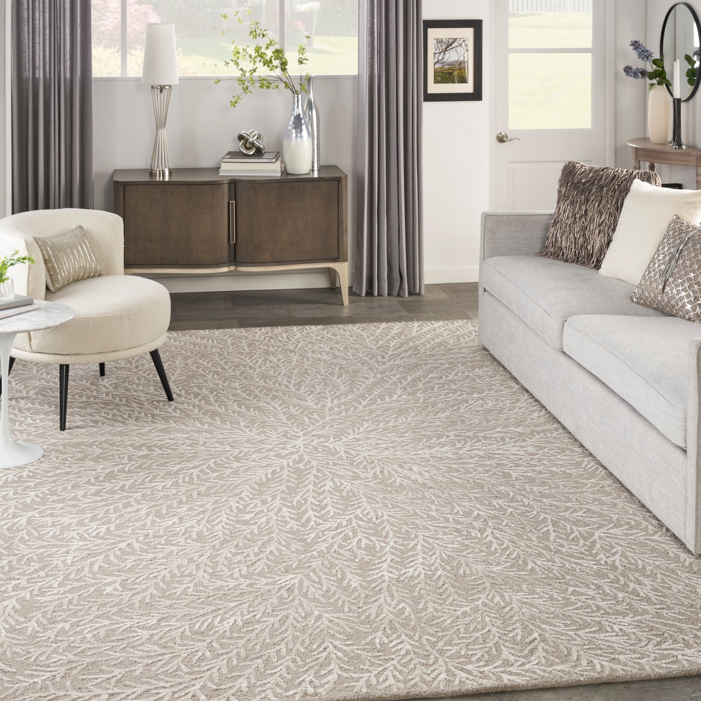 Michael Amini Ma30 Star  Taupe  Contemporary