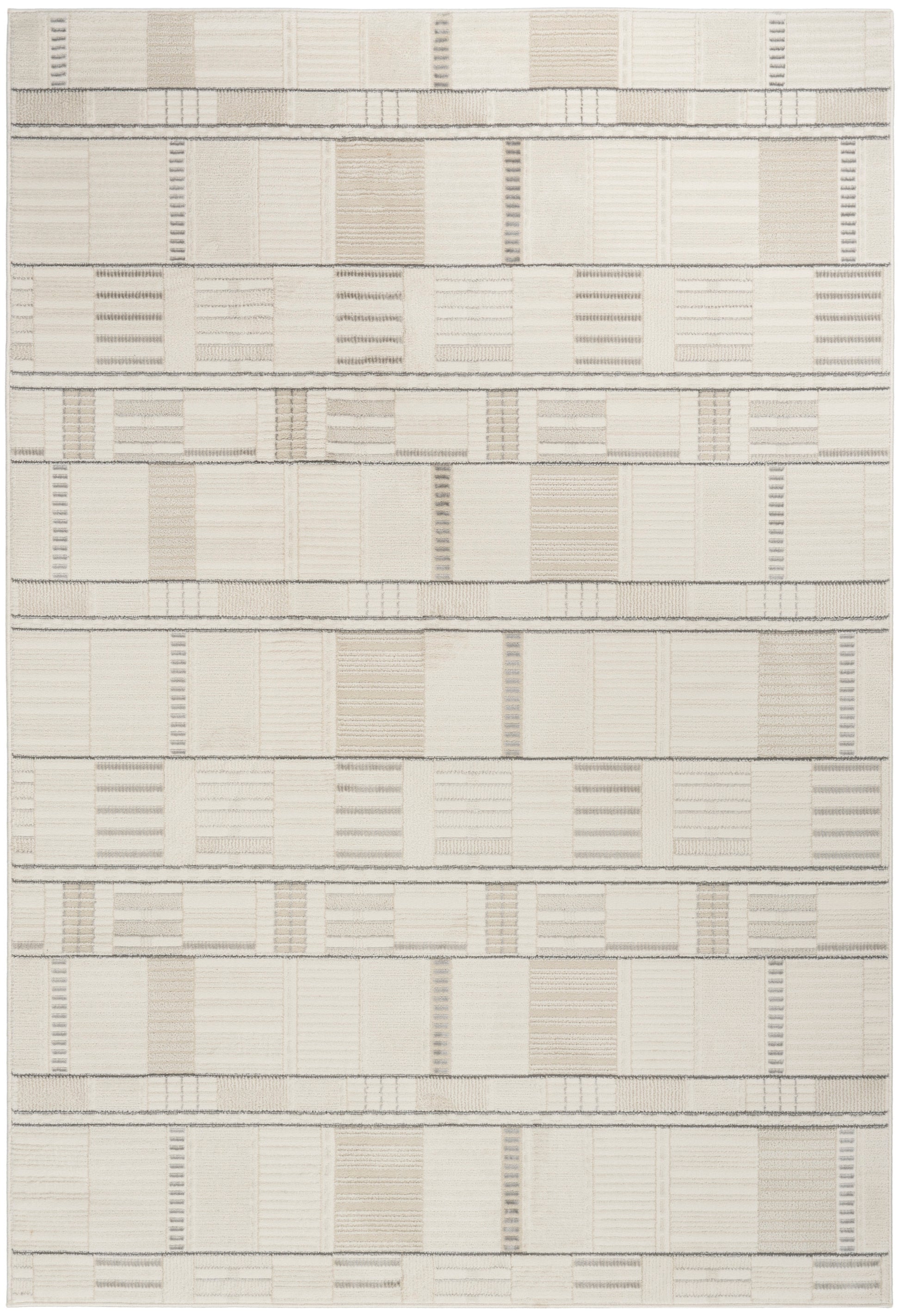 Nourison Home Nordic  Ivory Grey  Contemporary