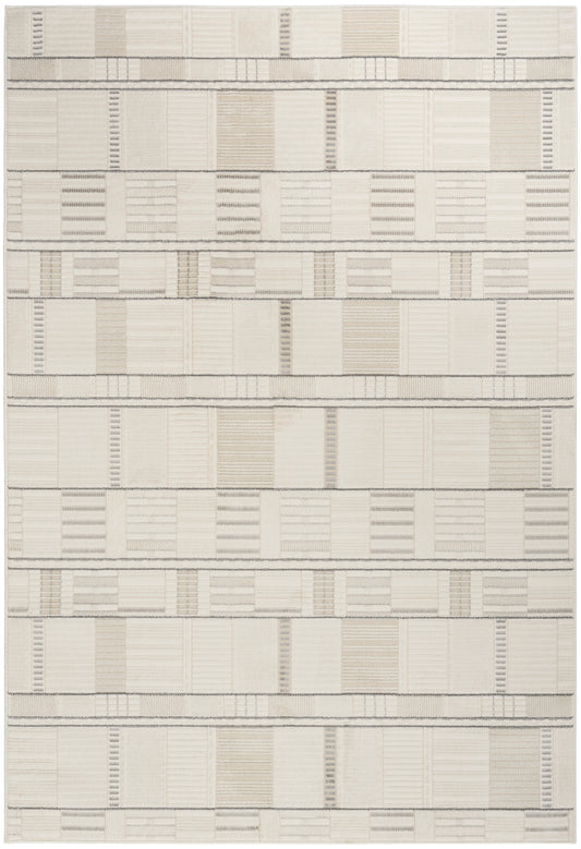 Nourison Home Nordic  Ivory Grey  Contemporary