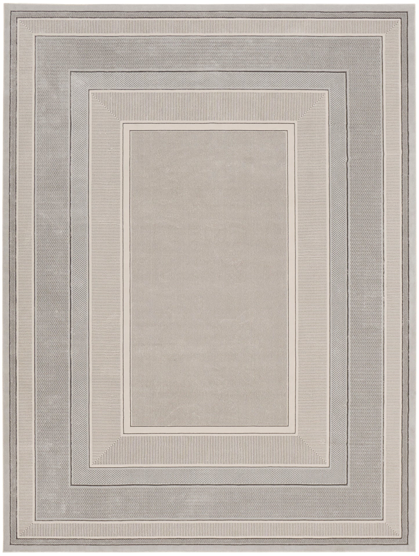 Nourison Home Glitz  Silver  Contemporary