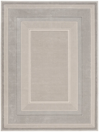 Nourison Home Glitz  Silver  Contemporary