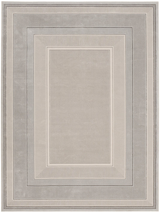 Nourison Home Glitz  Silver  Contemporary