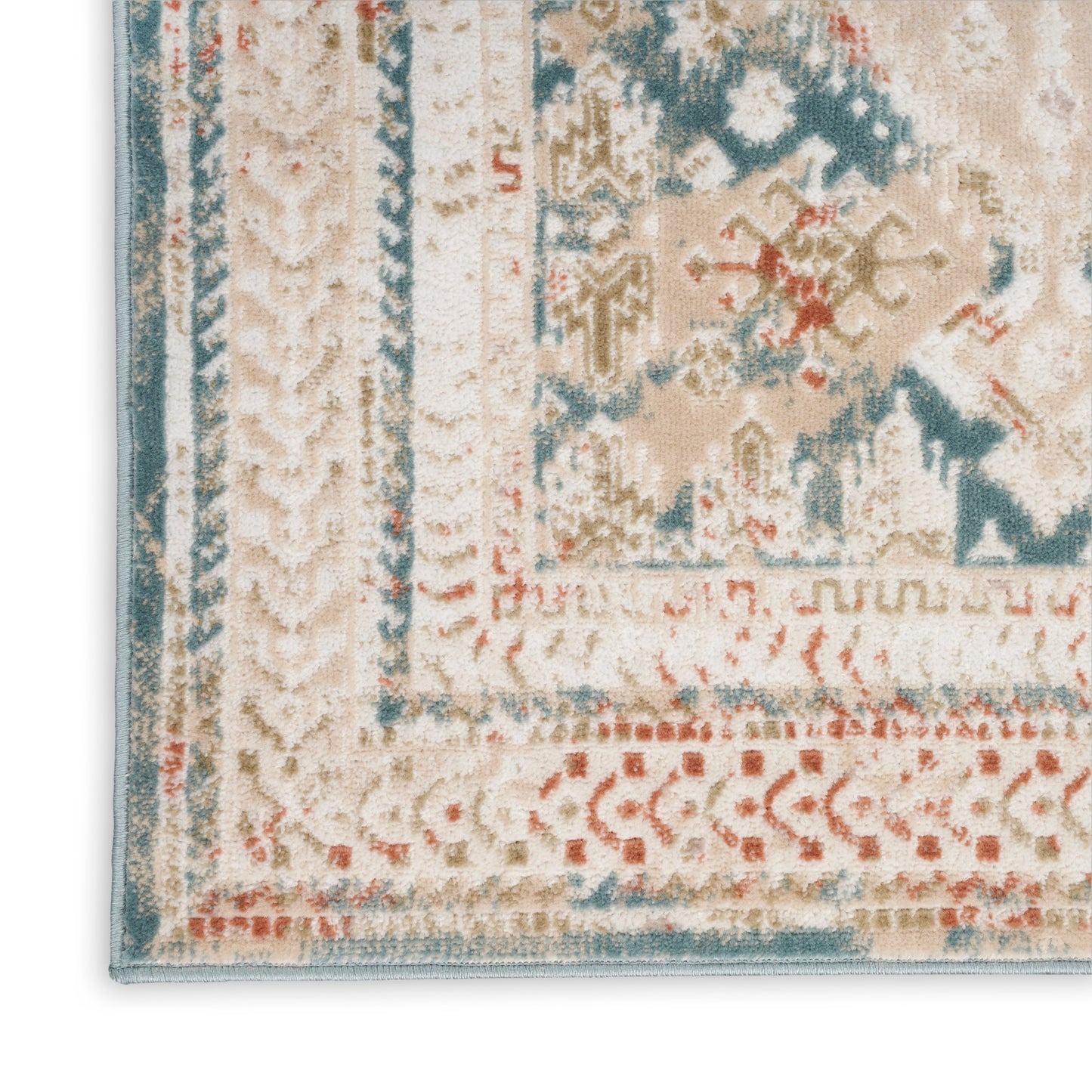 Nourison Home Thalia  Green Ivory  Transitional