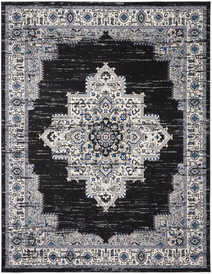 Nourison Home Passion  Black Ivory  Transitional