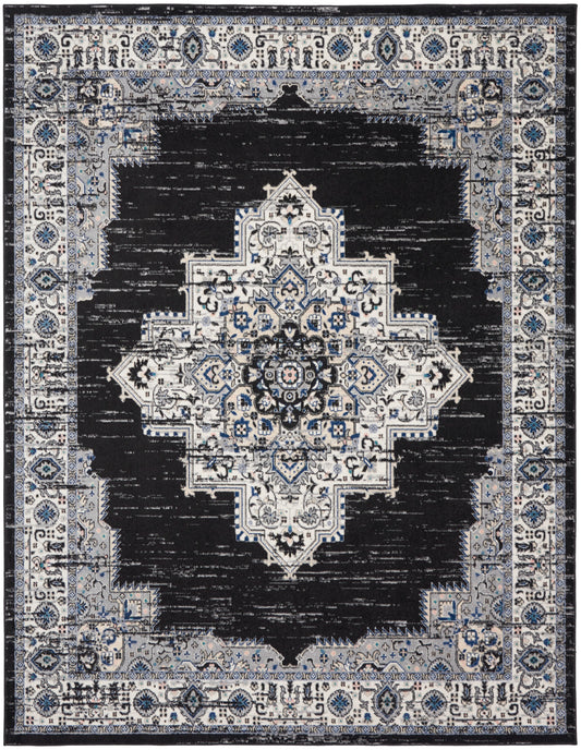 Nourison Home Passion  Black Ivory  Transitional