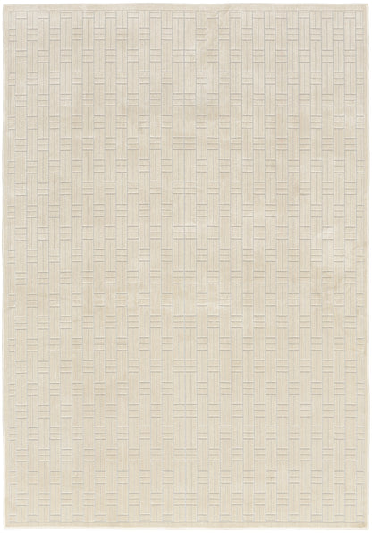 Nourison Home Washable Charm WCH02 Ivory Contemporary Machine Woven Rug