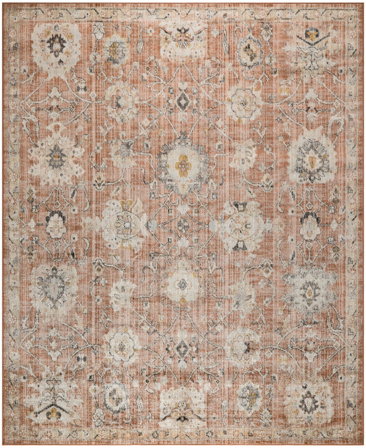 Nourison Home Oushak Home  Rust  Traditional