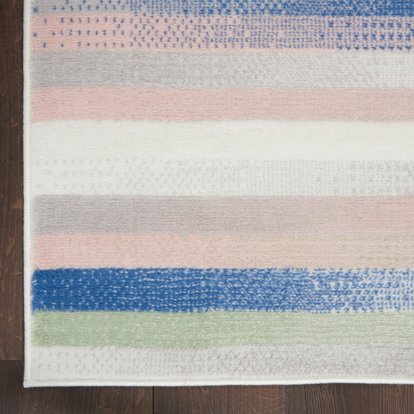 Nourison Home Whimsicle  Ivory Multicolor  Contemporary